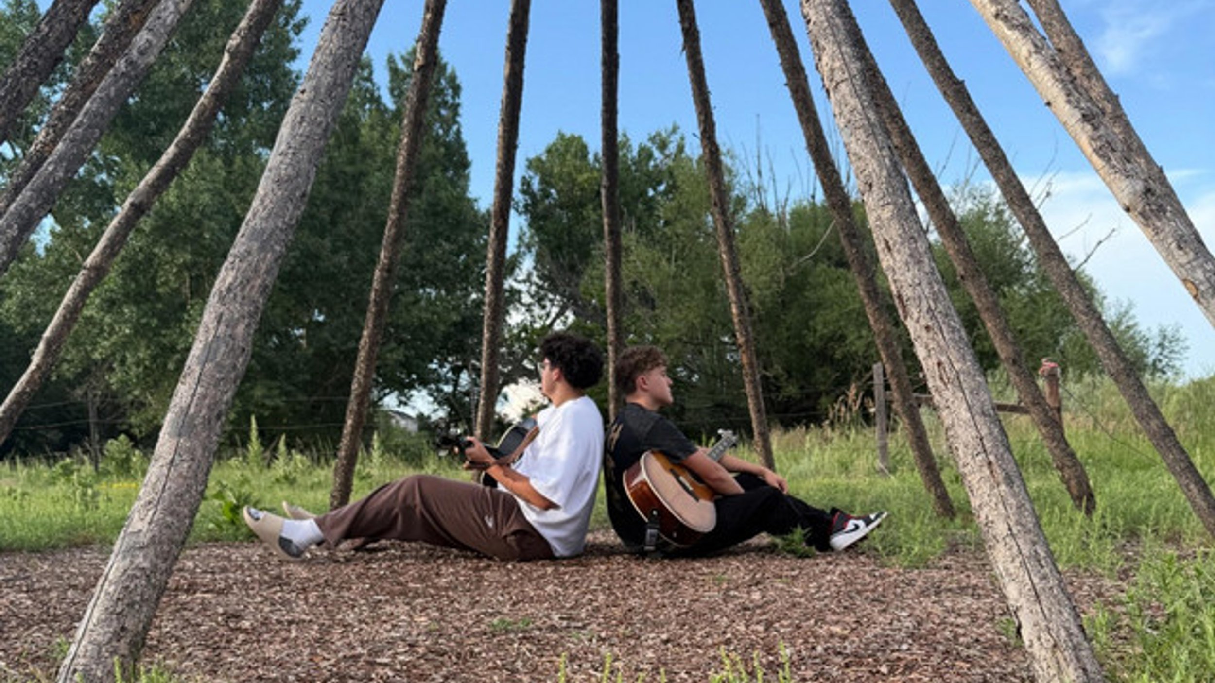 Concert crowd watching Jaxon Wood perform under stage lights